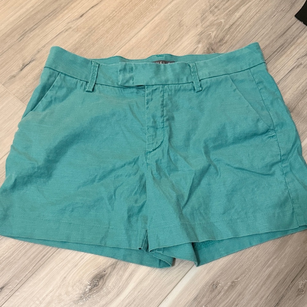 Level 99 Teal Women's Bermuda Shorts